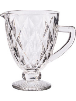 Cryspo Trio Kare Κανάτα Σερβιρίσματος Γυάλινη Διάφανη 1200ml