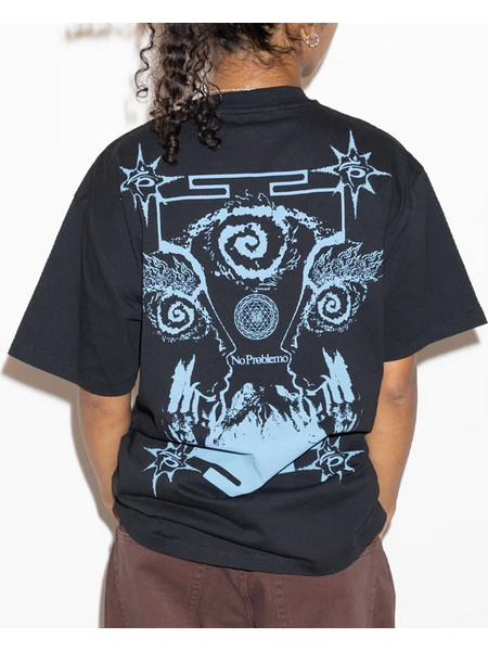 NO PROBLEMO Holy Mountain SS Tee - Black