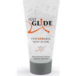 Just Glide Performance Λιπαντικό Gel Νερού Κόλπου & Πρωκτού 20ml