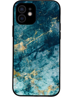 Sonique Marble Series Θήκη iPhone 12 Blue