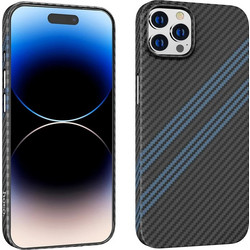 Hoco Slim Back Cover Blue / Black (iPhone 14 Pro)