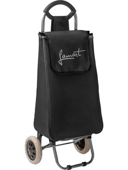 Τσάντα Αγορών με Ρόδες 35L Lamart LT8058 Αδιάβροχη, Μεταλλικός Σκελετός, Μαύρη