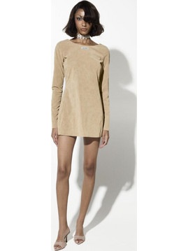 Milkwhite Mini Φόρεμα Μπεζ