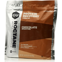 GU Roctane Recovery Drink Mix Chocolate Smoothie Πρωτεΐνη Ορού Γάλακτος Όγκου Χωρίς Γλουτένη 930gr