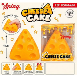 Squishy Triangular Cheese stress-relief 14cm