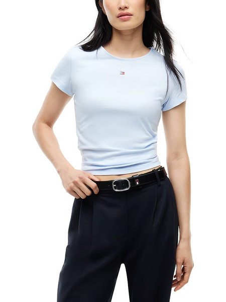 TOMMY JEANS WOMEN T-SHIRT SLIM BLING