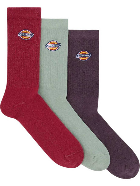 Dickies Valley Grove Ανδρικές Κάλτσες Vintage Violet 3-Pack DK0A4X82L791