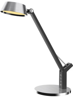 Aca Φωτιστικό Γραφείου Ασημί Πλαστικό Led SMD 14W 400lm CCT 3000K - 4000K - 6300K IP20 (BL1855S)