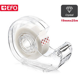 Κολλητική ταινία +EFO Crystal 19 mm x 25 m σε βάση