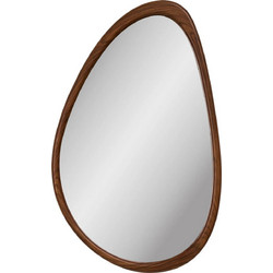 Καθρέφτης Luxon - MDF Σκούρο Καφέ W50 x L2 x H80 cm HOUSE NORDIC