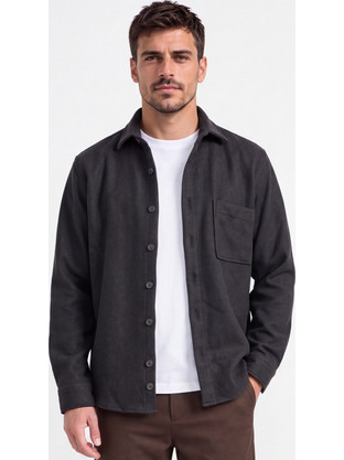 Ben Tailor Melton Ανδρικό Πουκάμισο Overshirt Μαύρο