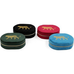 Μπιζουτιέρα LEOPARD 4χρώματα 15,5cm