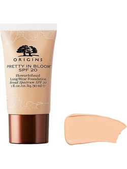 Origins Pretty In Bloom 540 Medium Deep Warm Gold Foundation SPF20 30ml