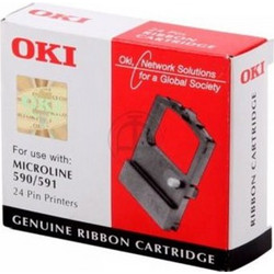 OKI Black Ribbon for ML 590/591 (09002316)