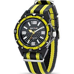 Sector Expander 90 Black & Yellow Fabric Strap R3251197027