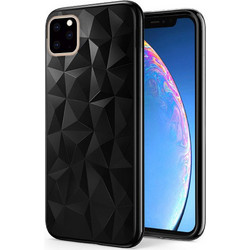 Forcell Prism Silicone Case Black (iPhone 11 Pro)