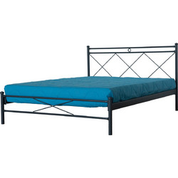 Kouppas Domino Κρεβάτι Ημίδιπλο Μεταλλικό 110x200cm 100242