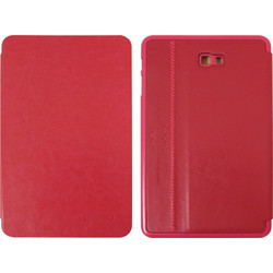 Kakusiga Leather Book Cover Fuchsia (Galaxy Tab E 9.7")