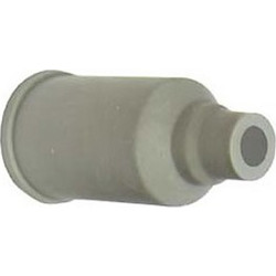 TV COAXIAL WHITE RUBBER WATERPROOF BOOT F CABLE ΜΠΟΤΑ ΛΑΣΤΙΧΕΝΙΑ ΑΔΙΑΒΡΟΧΗ ΛΕΥΚΗ ΓΙΑ ΒΥΣΜΑ ΔΟΡΥΦΟΡΙΚΟ