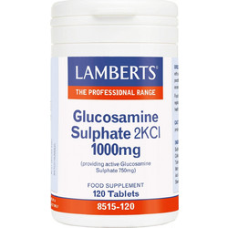 Lamberts Glucosamine Sulphate 2KCI 1000mg 120 Ταμπλέτες