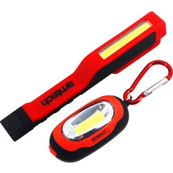 Am-Tech S8172 Φακός Μπρελόκ Εργασίας Μπαταρίας Led με Μαγνήτη 160lm