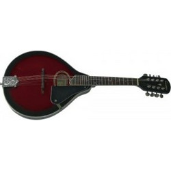 GEWApure Μαντολίνo Folk Tenson A-1 Oval Black Cherry F505.400