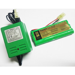 Μπαταρία με φορτιστή 7.2V 720mAh Giga Power Nikko (1372)
