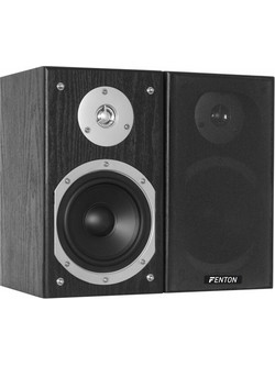 Fenton SHFB55B Ζεύγος Ηχείων Hi-Fi Βιβλιοθήκης 140W 2 Δρόμων Black