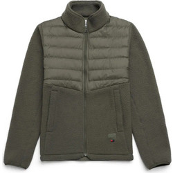 Herschel Supply Co. Hybrid Sherpa Full Zip Ανδρικό Μπουφάν Χειμωνιάτικο Χακί 50020-00115-DO