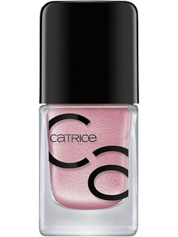 Catrice IcoNails Gel Lacquer 51 Easy Pink, Easy Go Shimmer Βερνίκι Νυχιών Quick Dry 10ml