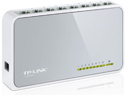 TP-Link TL-SF1008D V9 Unmanaged L2 Switch με 8 Θύρες Ethernet 100Mbps