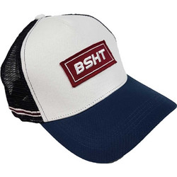 Basehit Ανδρικό Καπέλο Jockey με Δίχτυ Snapback Υφασμάτινο Λευκό 191.BU01.13