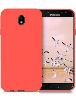 Θήκη Mercury Soft Feeling για Samsung J730 Galaxy J7 (2017) Back cover Red