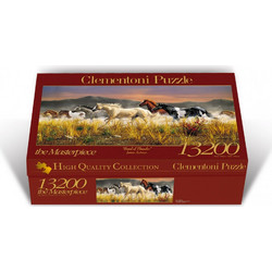 Puzzle Clementoni H βοή των Άγριων Αλόγων 13200 Κομμάτια