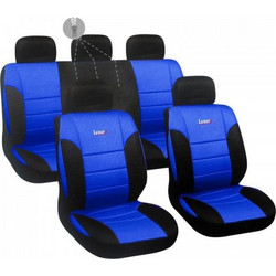 Autoline Luxury Set Black / Blue 9τμχ