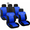 Autoline Luxury Set Black / Blue 9τμχ Autoline Luxury Set Black / Blue 9τμχ