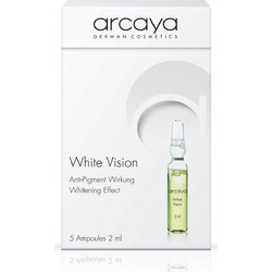 Arcaya White Vision Ampoules Αντιγηραντικό Serum Προσώπου για Πανάδες 5x2ml