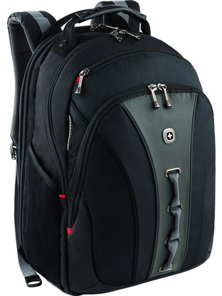 Wenger Legacy Backpack Laptop 16" Black / Grey 600631