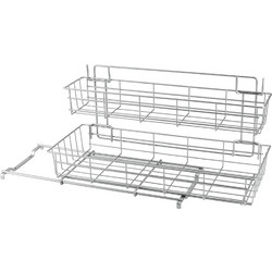Θήκη Ντουλαπιού Αποθήκευσης Limpio Metaltex 20x50x28εκ. 365012 - METALTEX - 365012