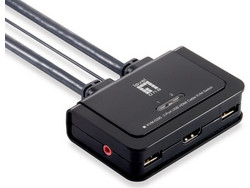 LevelOne KVM Switch KVM-0290 2 x USB / HDMI