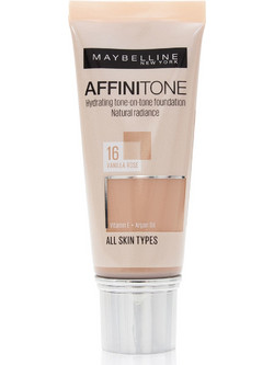 Maybelline Affinitone 24h Perfecting & Longlasting 16 Vanilla Rose Liquid Foundation 30ml