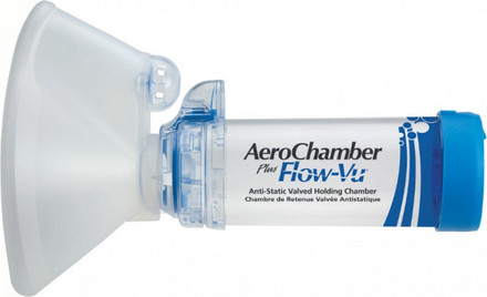 Trudell Medical International Aerochamber Plus Flow-Vu Ενηλίκων 5+ Ετών