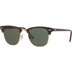Ray-Ban RB3016 W03/66 Ανδρικά Γυαλιά Ηλίου Τετράγωνα Κοκάλινα Ταρταρούγα με Πράσινο Καθρέπτη Φακό