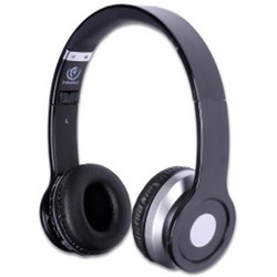 Rebeltec Crystal Ασύρματα Bluetooth Ακουστικά Over Ear Μαύρα