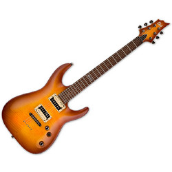 ESP H-101FM LTD Ηλεκτρική Κιθάρα ST Style με HH Μαγνήτες και Ταστιέρα Rosewood Amber Sunburst