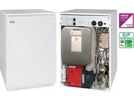 Grant Vortex Combi 26kW Λέβητας Πετρελαίου Συμπύκνωσης με Καυστήρα 22355kcal/h