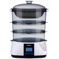 Amica PT3011 Ατμομάγειρας 900W με 3 Επίπεδα Μαγειρέματος