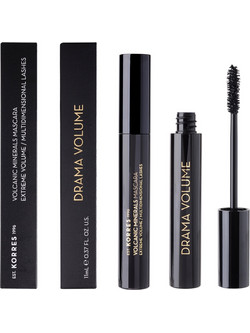 Korres Volcanic Minerals Drama Volume 01 Black Mascara για Όγκο 11ml
