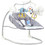 Kinderkraft Minky Swing Relax Μωρού Κούνια με Μουσική έως 9kg Γκρι Πράσινο Mint KKBMINKYMIN000