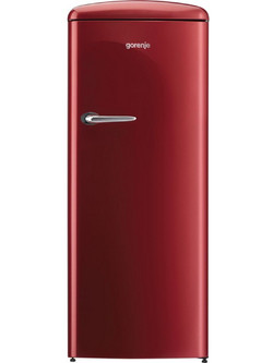 Gorenje ORB153R Retro Ψυγείο Συντήρηση 254lt Υ160xΠ64xΒ77cm Κόκκινο